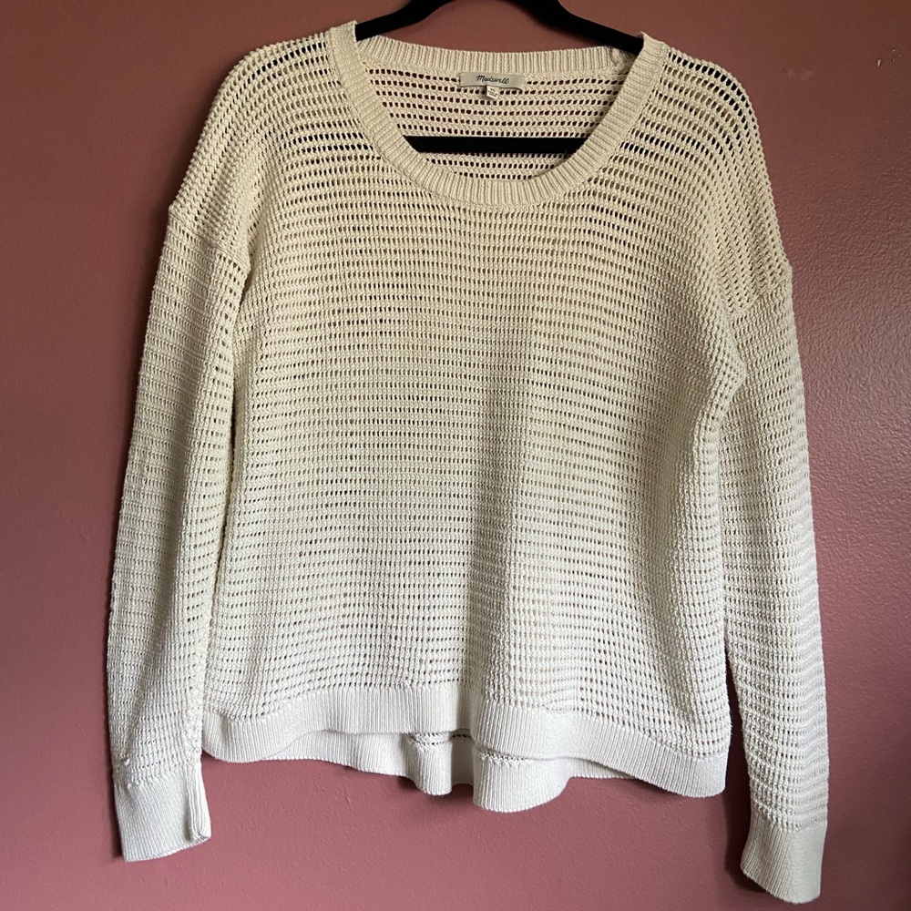 Madewell north shore pullover sweater XL